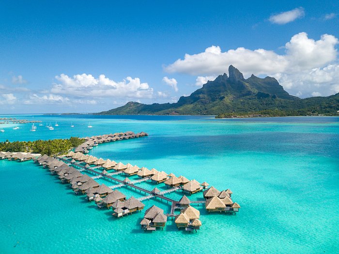 Sculpted by sky-piercing, moss-green peaks and lined with vivid turquoise lagoons, sultry French Polynesia is a place to take it slow and experience warm, laid-back island culture.