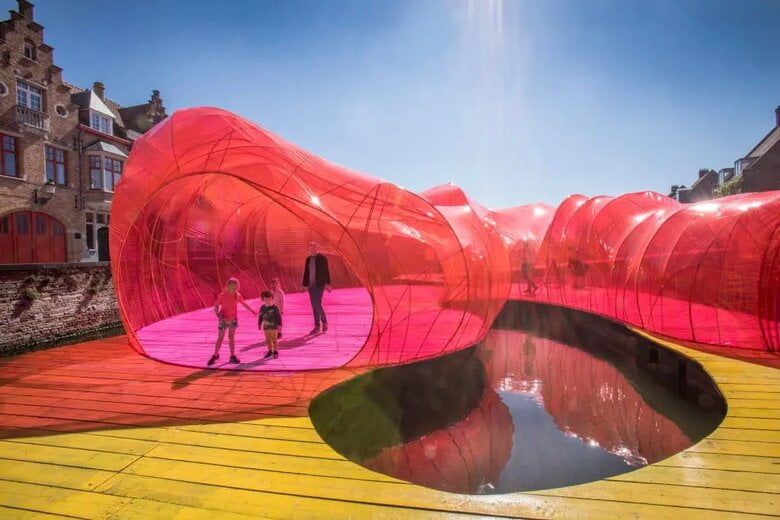 SelgasCano Pavilion- Triennale Brugge