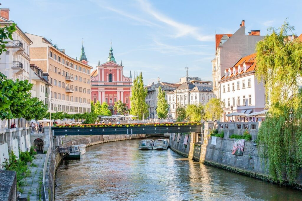 Ljubljana is the capital and largest city of Slovenia, located along a trade route between the northern Adriatic Sea and the Danube region.