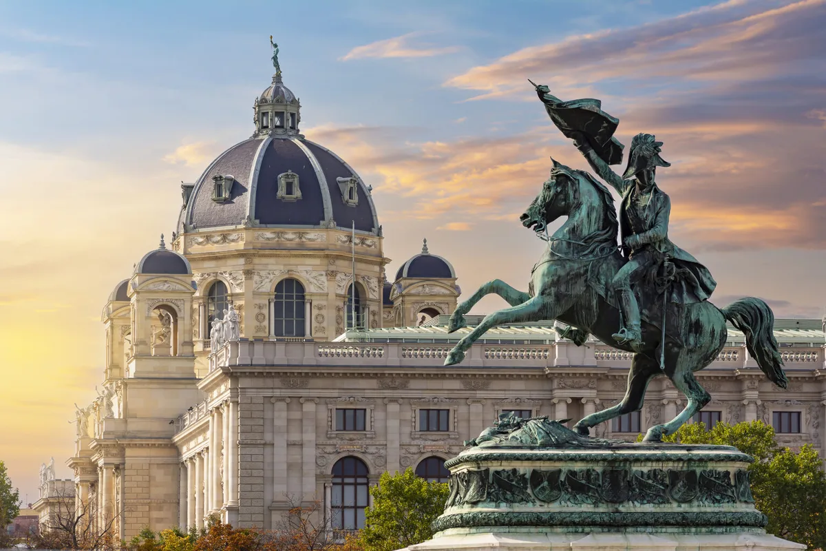 Bigstock Statue Of Archduke Charles
