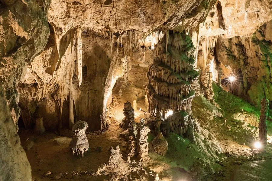 Large sosuvska cave moravsky kras Moravian karst czech