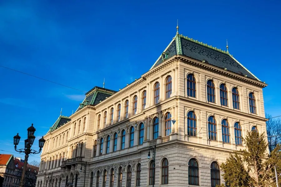 Large museum decorative art prague czech republic
