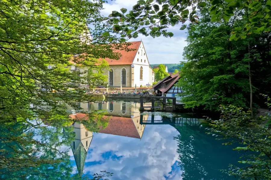Blautopf, Blaubeuren, Baden-Wurttemberg