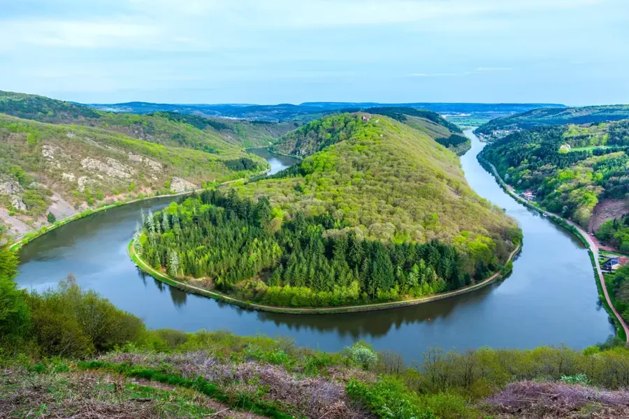 “Saar Loop” at Mettlach, Saar River