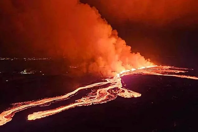 Iceland volcano