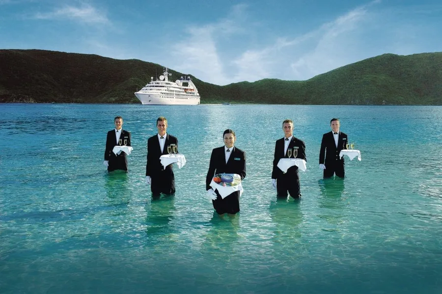 Seabourn butler ad