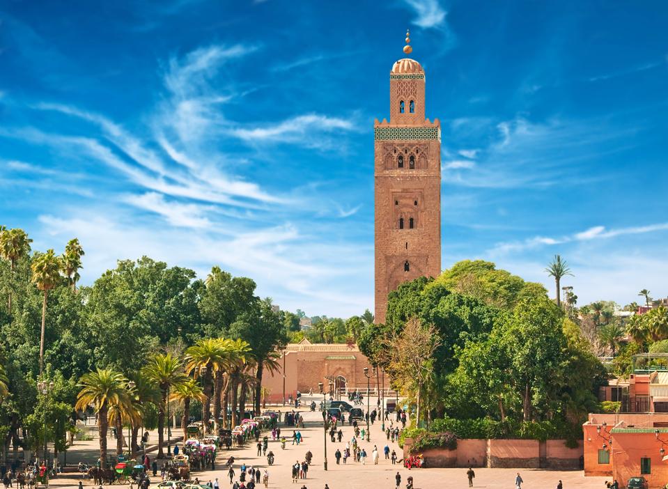 Marrakesh is a compact city. From the medina to the new town.