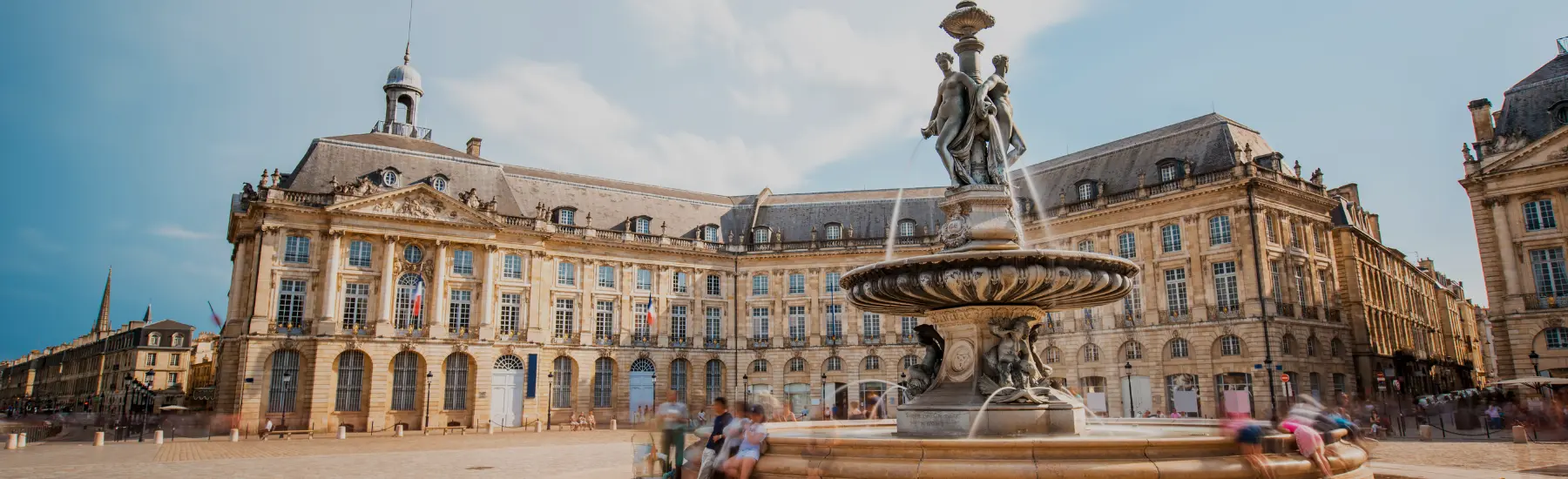 France, Bordeaux Place DeLa Bourse