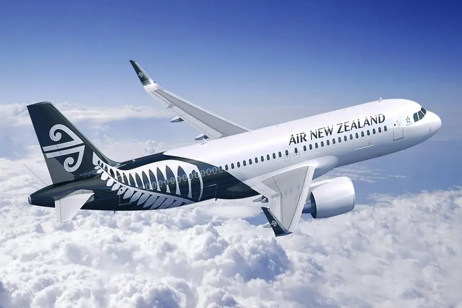 Air nz plane herald