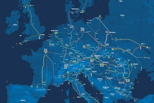 Take the train
trains
train
night train map