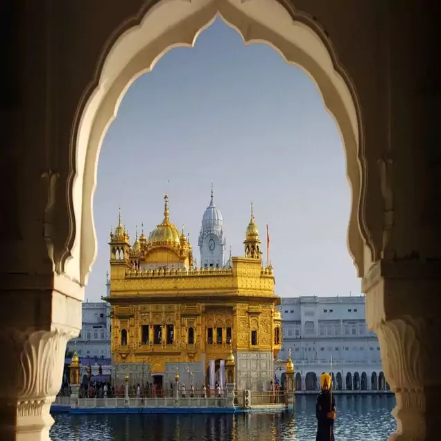 The Golden Temple in Amritsar