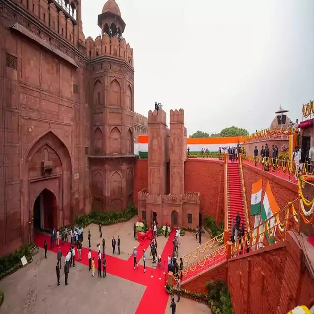 The Red Fort in Delhi