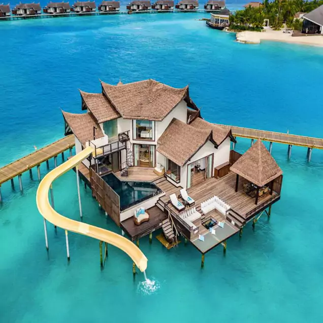 Stay at Over the Water Villa