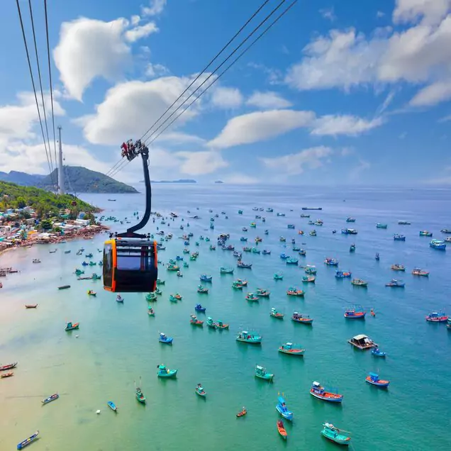 The cable car Phu Quoc Hon Thom