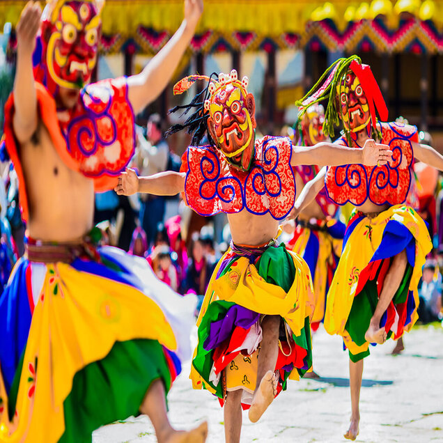 Tsechu Festival in Paro