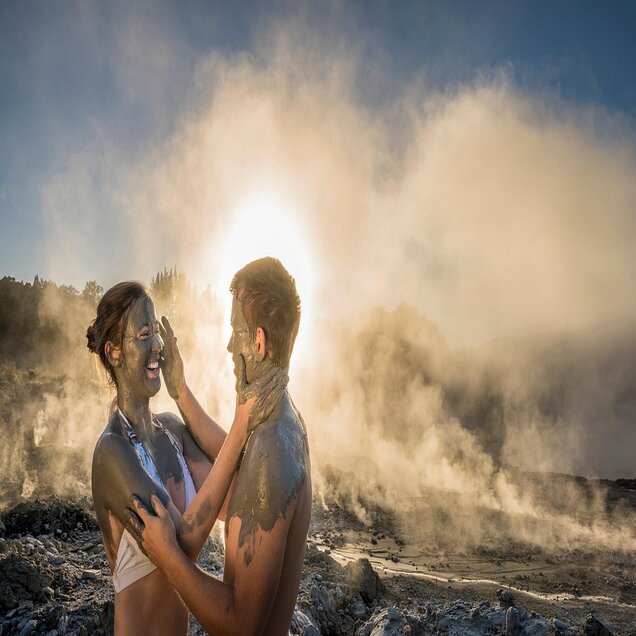 Mud bath in Rotorua