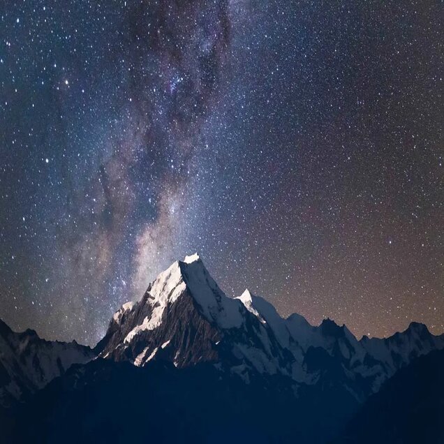 The Milkyway over Mount Cook