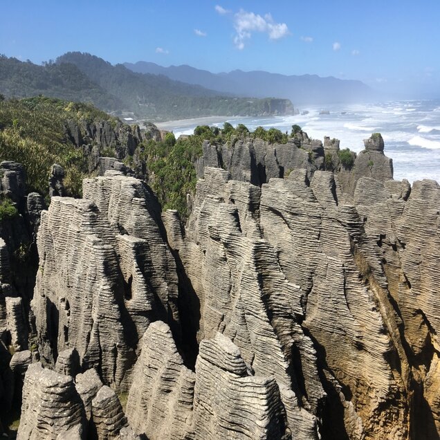 The Pancake Rocks