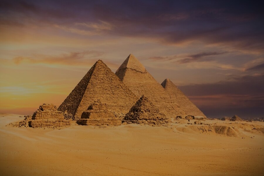 The Great Pyramid of Giza is the largest Egyptian pyramid. It served as the tomb of pharaoh Khufu, who ruled during the Fourth Dynasty of the Old Kingdom.